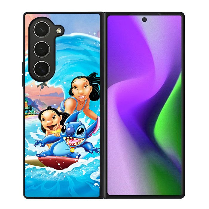 lilo stitch Wallpaper Samsung Galaxy Z Fold 6 5G 2024 Case OV1499