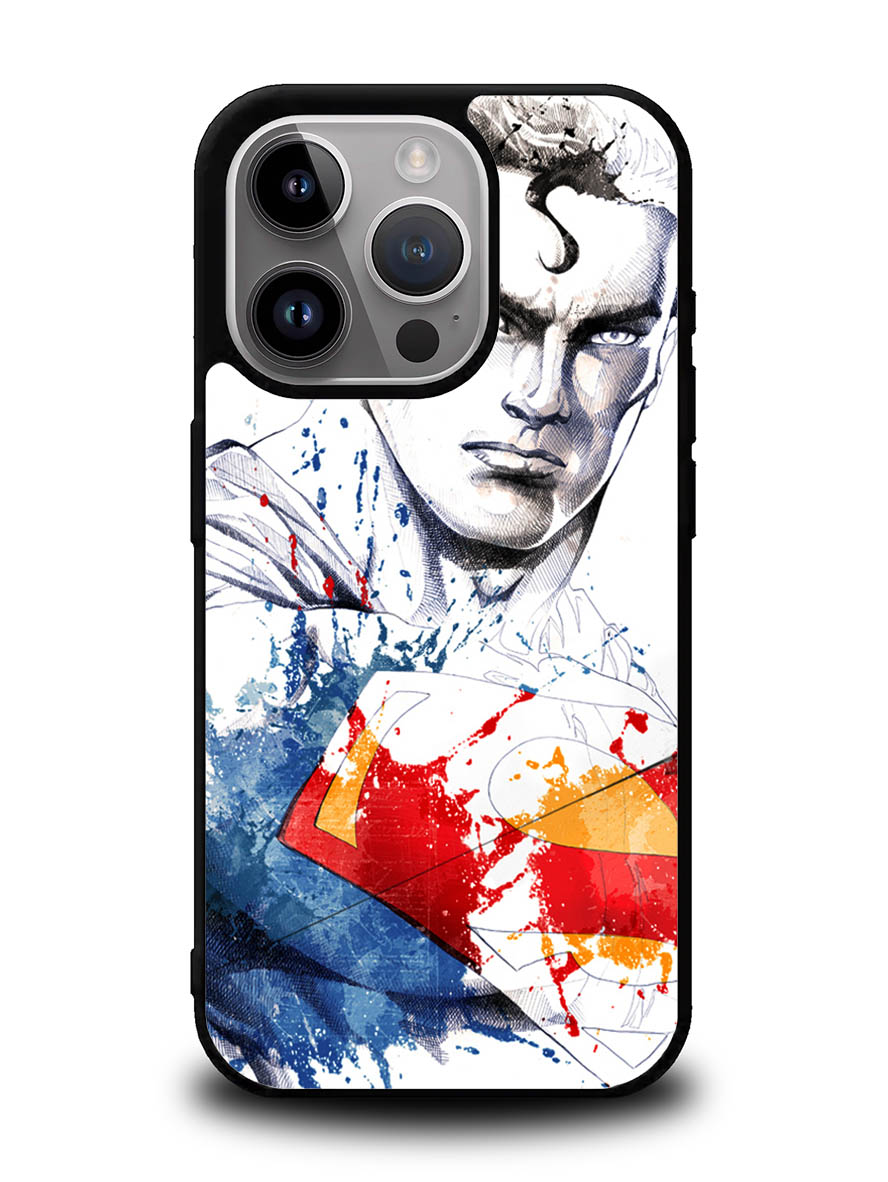 Superman Man Of Steel Painting iPhone 16 Pro Max Case OV2301
