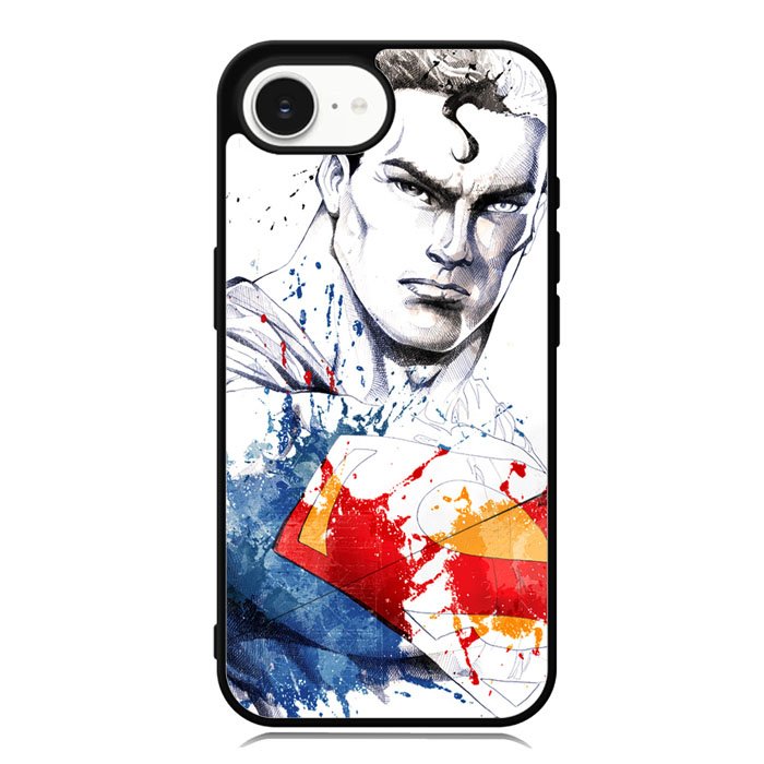 Superman Man Of Steel Painting iPhone 16e Case OV2301