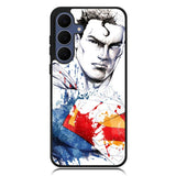 Superman Man Of Steel Painting Samsung Galaxy S25 FE Case OV2301