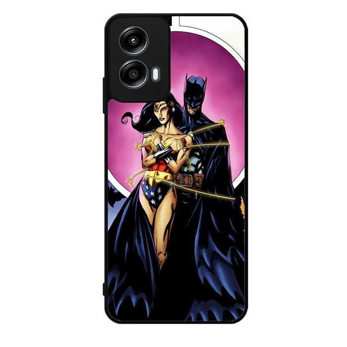 Batman Love Wonder Woman Motorola Moto G Play 2024 Case OV4095