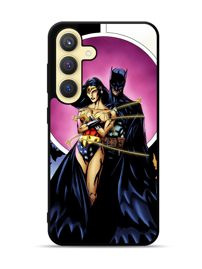 Batman Love Wonder Woman Samsung Galaxy S25 Plus 5G , Samsung Galaxy S25+ 5G Case OV4095