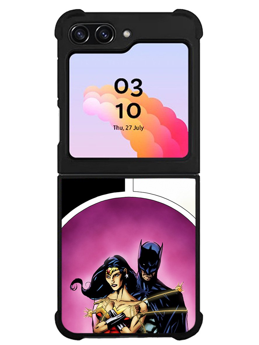 Batman Love Wonder Woman Samsung Galaxy Z Flip 5 5G 2023 Case OV4095