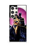Batman Love Wonder Woman Samsung Galaxy S23 Ultra 5G Case QC4095