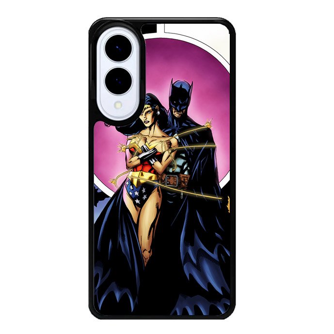 Batman Love Wonder Woman Samsung Galaxy S25 Edge 5G Case OV4095