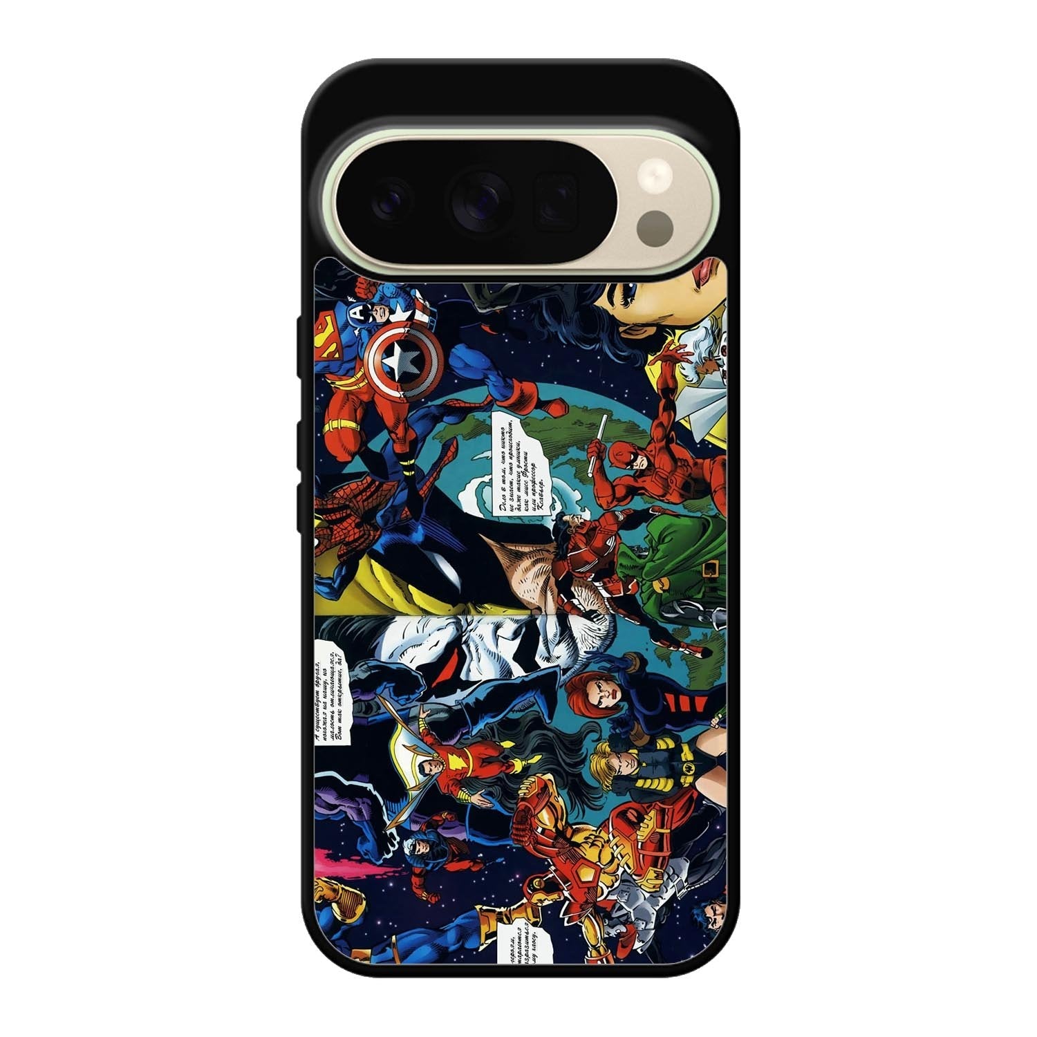 dc vs marvel Google Pixel 10 Pro Case OV4616