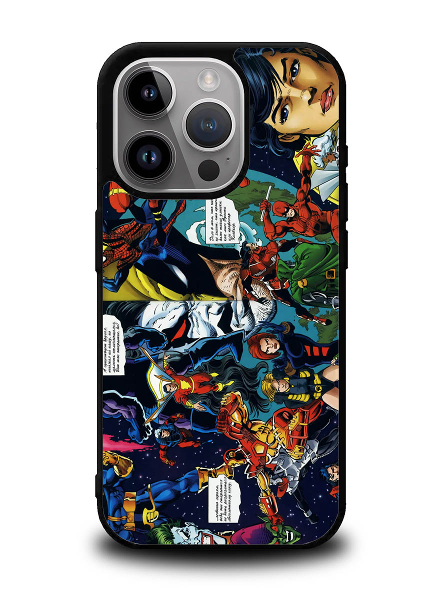 dc vs marvel iPhone 16 Pro Case OV4616