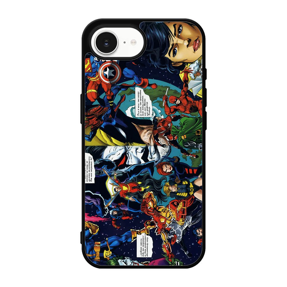 dc vs marvel iPhone 17e Case OV4616