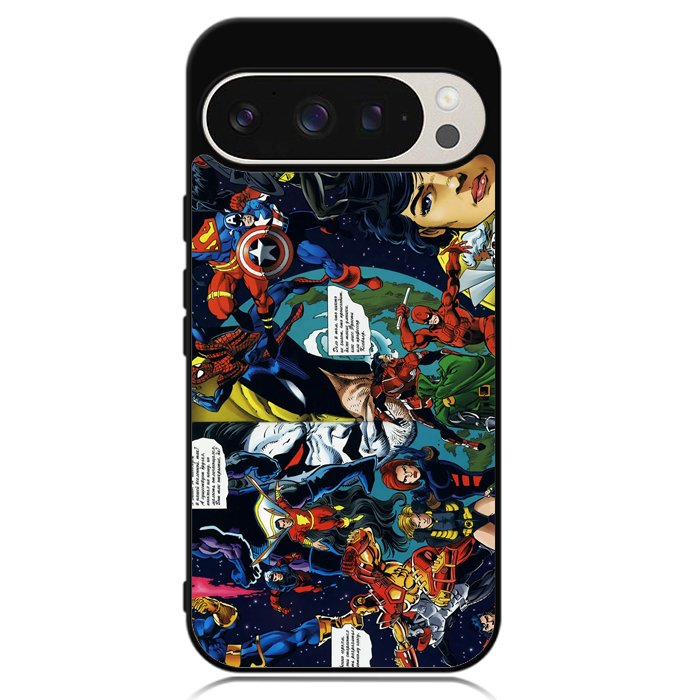 dc vs marvel Google Pixel 9 Pro XL Case OV4616