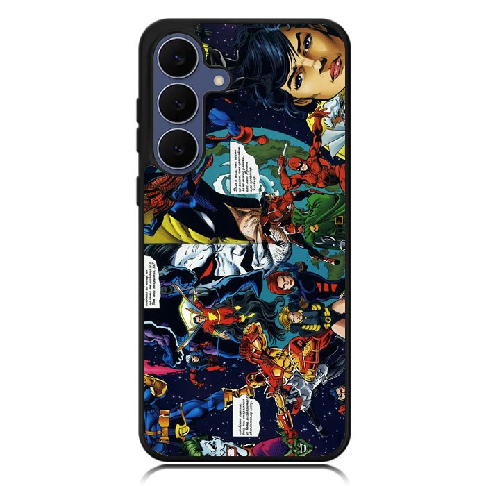 dc vs marvel Samsung Galaxy S25 FE Case OV4616