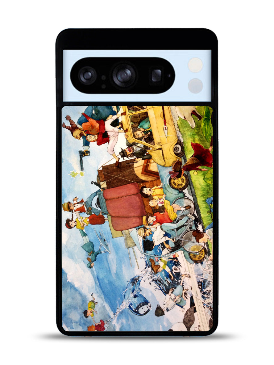 studio ghibli characters Google Pixel 8 Pro Case QC1505