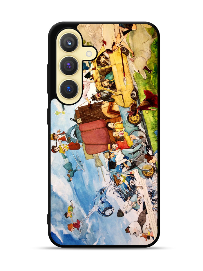 studio ghibli characters Samsung Galaxy S25 Plus 5G , Samsung Galaxy S25+ 5G Case OV1505
