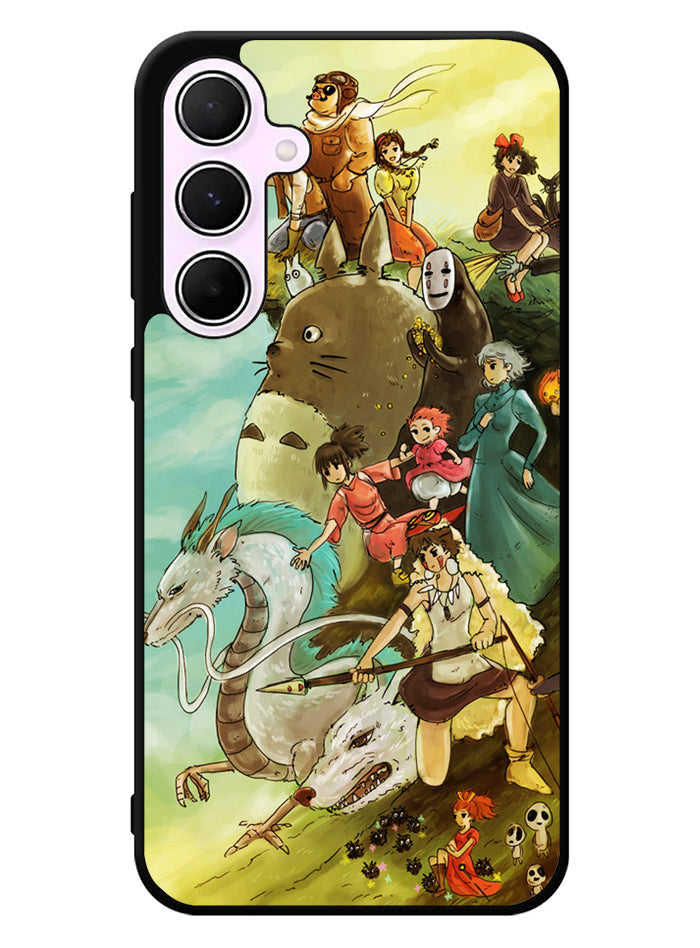 studio ghibli characters Samsung Galaxy A35 5G Case
