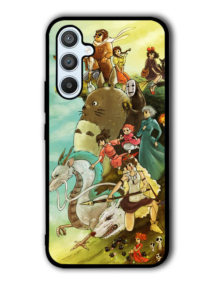 studio ghibli characters Samsung Galaxy A54 5G Case
