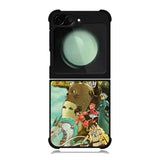 studio ghibli characters Samsung Galaxy Z Flip 6 Case