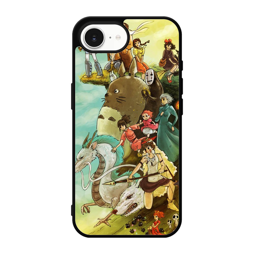 studio ghibli characters iPhone 17e Case