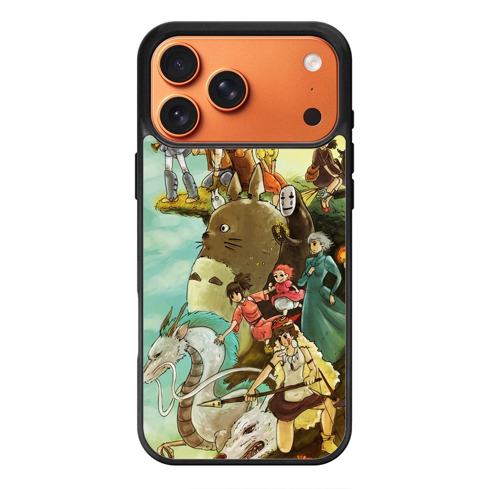 studio ghibli characters iPhone 17 Pro Case
