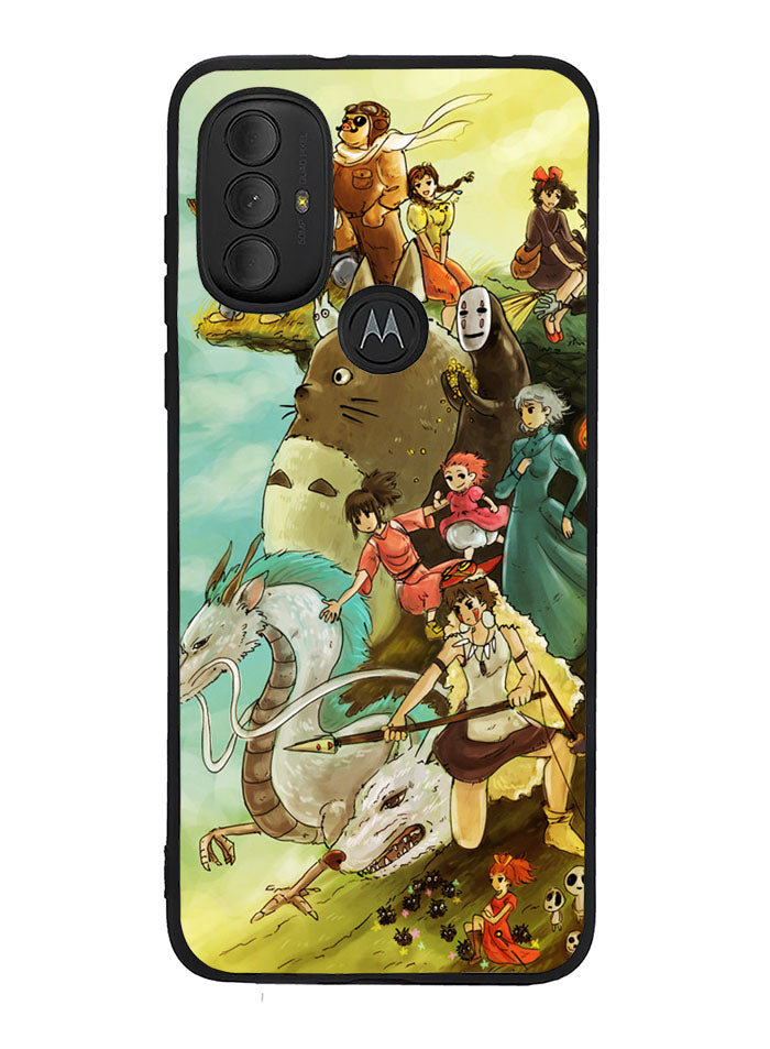 studio ghibli characters Motorola Moto G Pure 2021 , Moto G Power 2022 Case