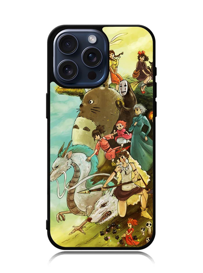 studio ghibli characters iPhone 15 Pro Case OV2314