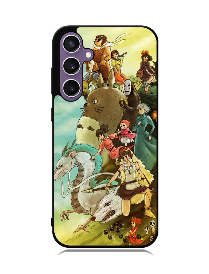 studio ghibli characters Samsung Galaxy S23 FE 5G Case