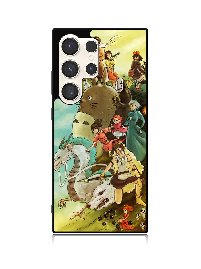 studio ghibli characters Samsung Galaxy S24 Ultra 5G Case