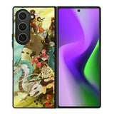 studio ghibli characters Samsung Galaxy Z Fold 6 Case
