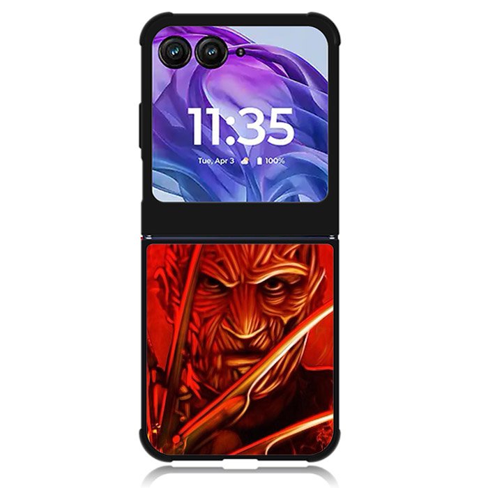 Freddy Krueger 1st Motorola Moto Razr Plus 2024 , Moto Razr+ 2024 Case