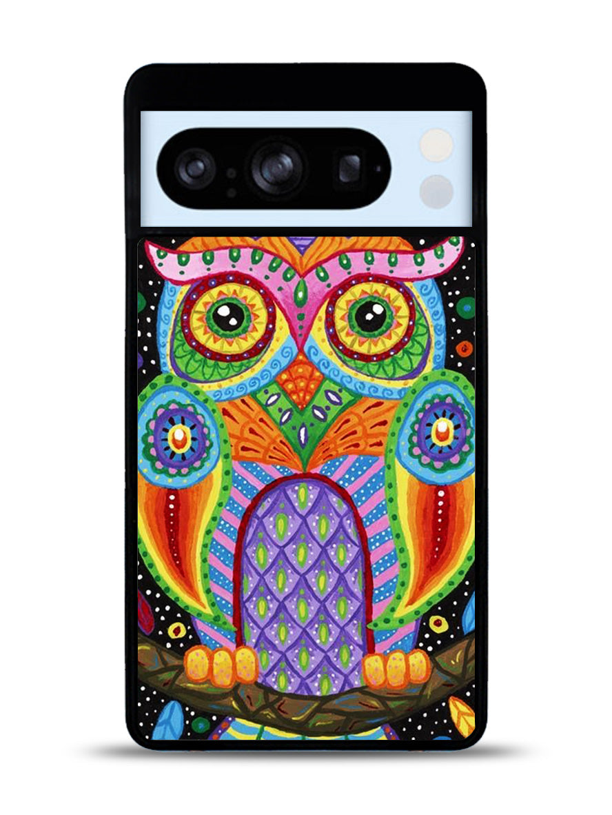 Little Colorful Owl Google Pixel 8 Pro Case QC1511