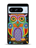 Little Colorful Owl Google Pixel 8 Pro Case QC1511