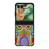 Little Colorful Owl Motorola Moto RAZR 2025 Case OV1511