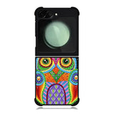 Little Colorful Owl Samsung Galaxy Z Flip 6 5G 2024 Case OV1511