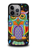 Little Colorful Owl iPhone 16 Pro Max Case QC1511