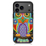 Little Colorful Owl iPhone 17 Pro Case RC1511