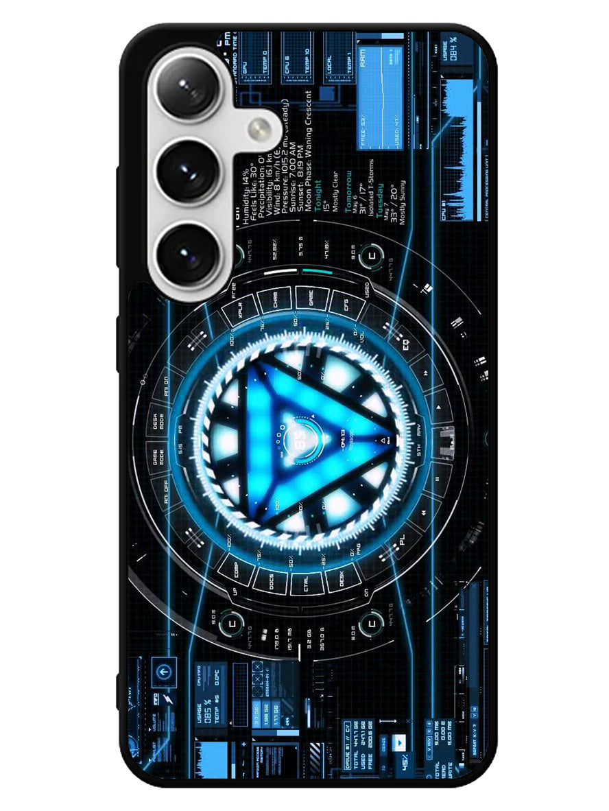 stark industries iron man Samsung Galaxy S24 5G Case