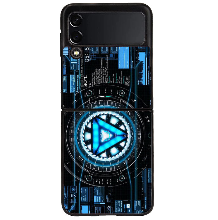 stark industries iron man Samsung Galaxy Z Flip 4 5G 2022 Case