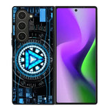 stark industries iron man Samsung Galaxy Z Fold 6 Case