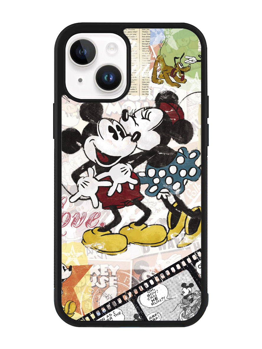 Vintage Disney Mickey Mouse iPhone 14 Plus Case QC2056