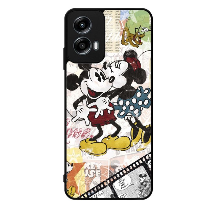 Vintage Disney Mickey Mouse Motorola Moto G Play 2024 Case OV2056