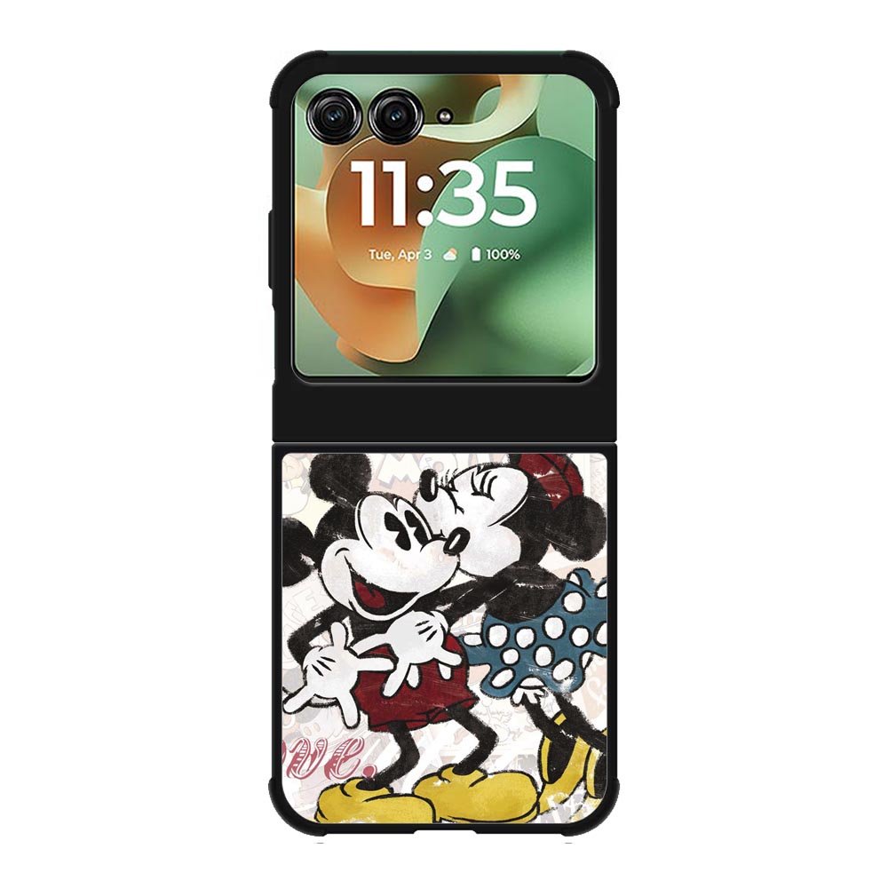 Vintage Disney Mickey Mouse Motorola Moto RAZR 2025 Case OV2056