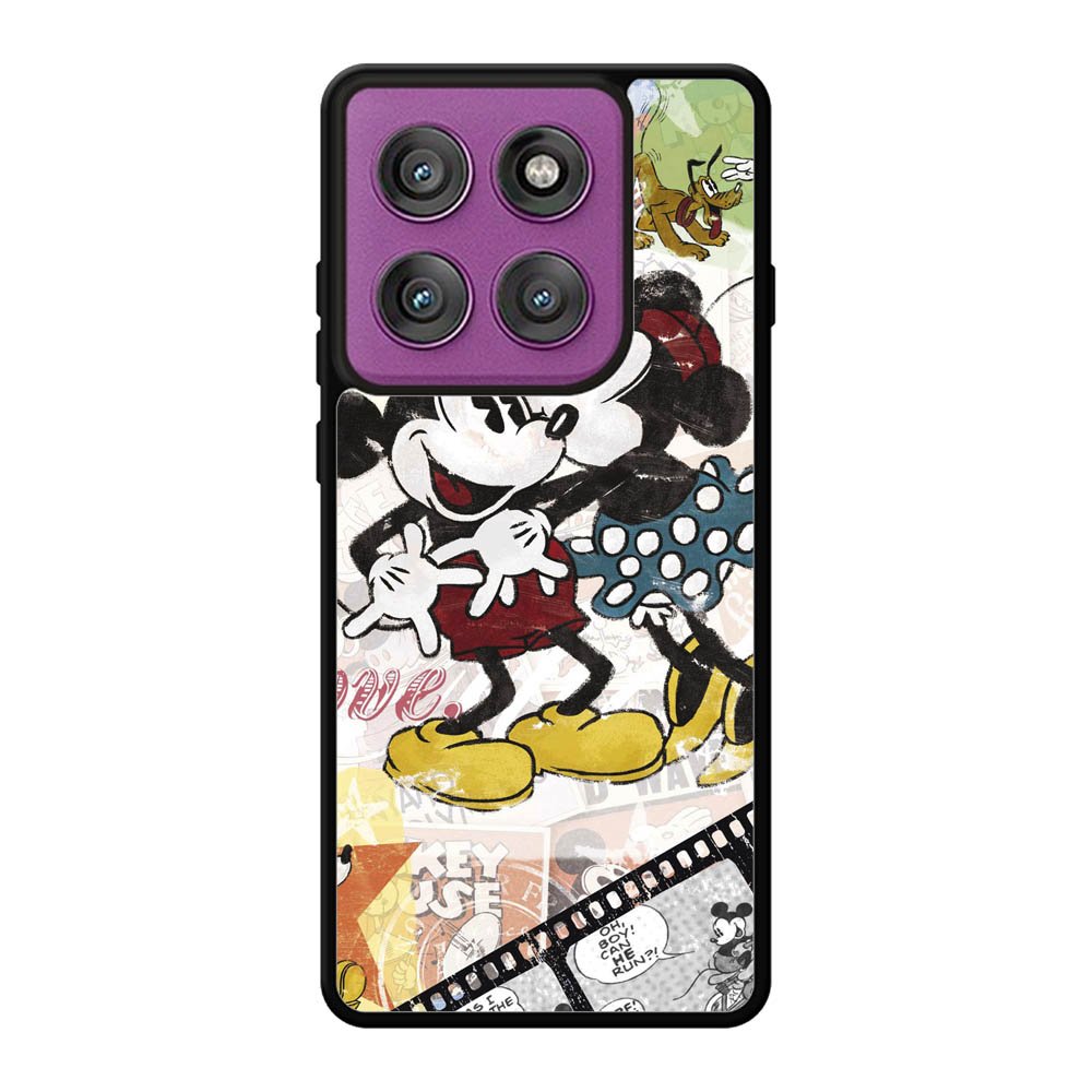 Vintage Disney Mickey Mouse Motorola Moto Edge 60 Pro Case QC2056