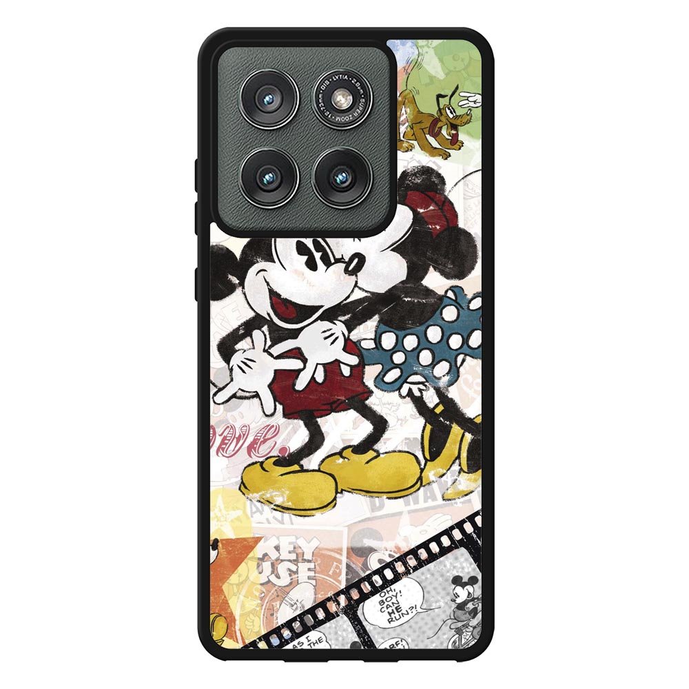 Vintage Disney Mickey Mouse Motorola Moto Edge 2025 Case QC2056