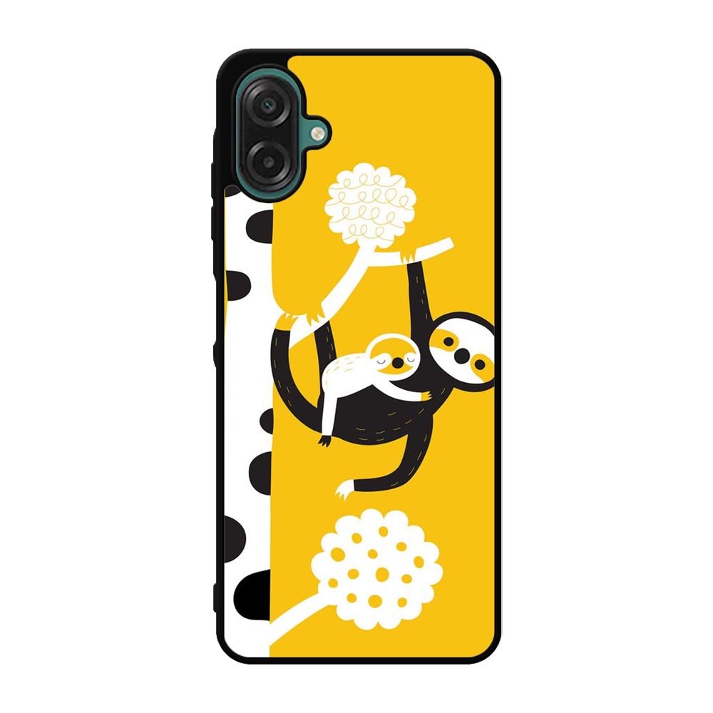 Mommy Sloth FLN0015 Samsung Galaxy A07 Case