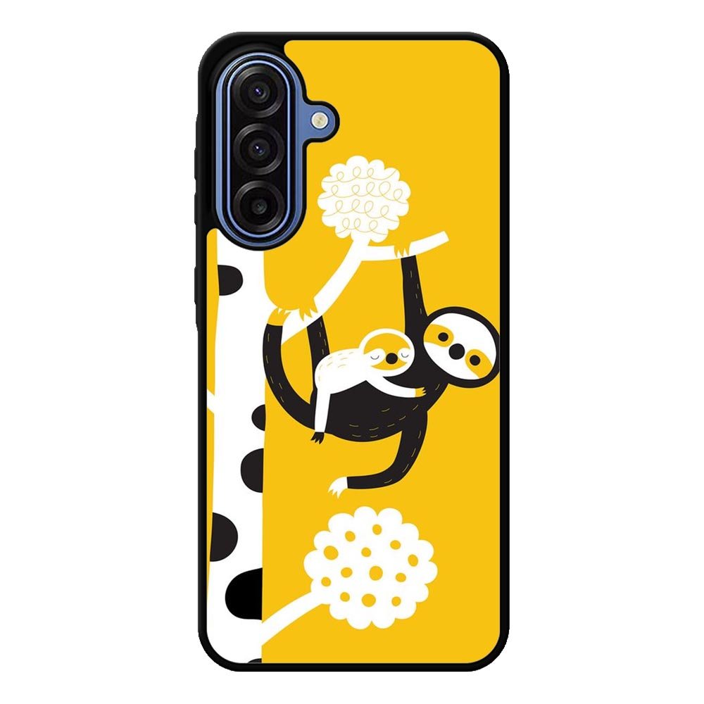 Mommy Sloth FLN0015 Samsung Galaxy A17 Case