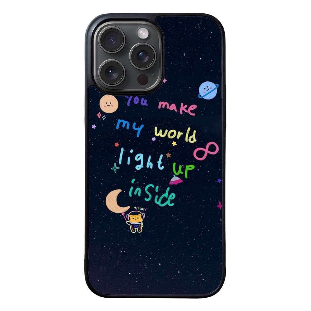 you make my world FLN0022 iPhone 15 Pro Max Case