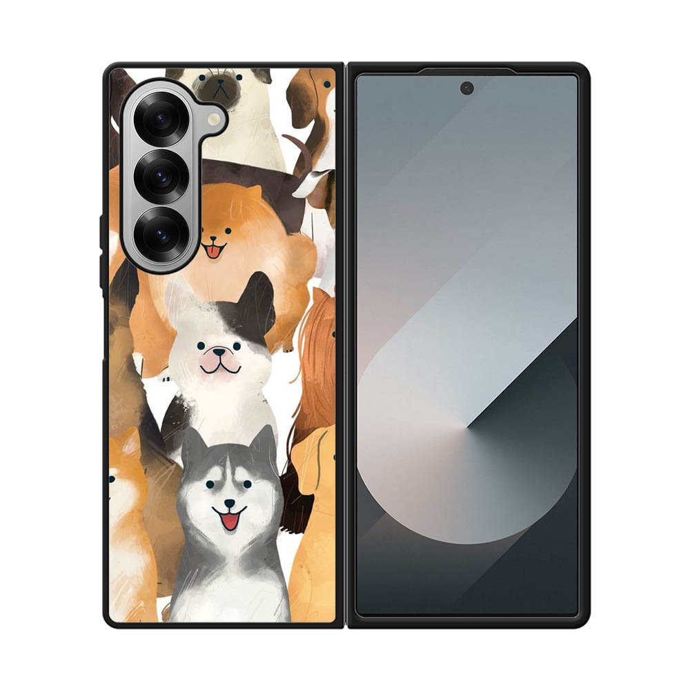 All dog art FLN0027 Samsung Galaxy Z Fold 7 5G Case