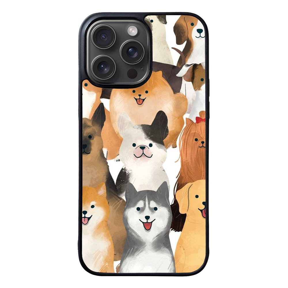 All dog art FLN0027 iPhone 15 Pro Max Case