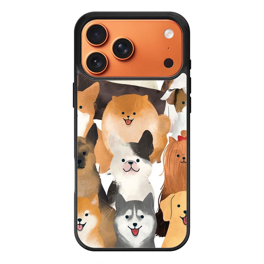 All dog art FLN0027 iPhone 17 Pro Case