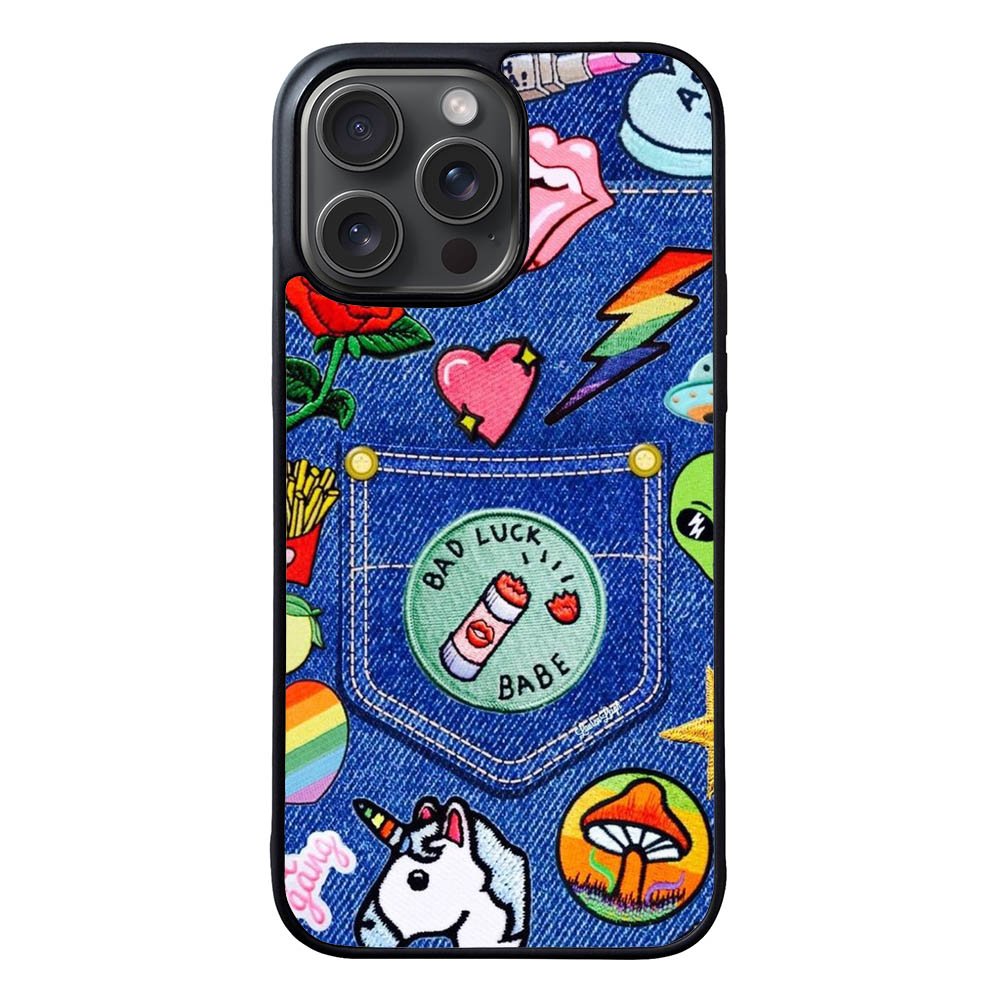 sticker jeans FLN0058 iPhone 15 Pro Max Case