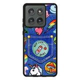 sticker jeans FLN0058 Motorola Moto Edge 2025 Case