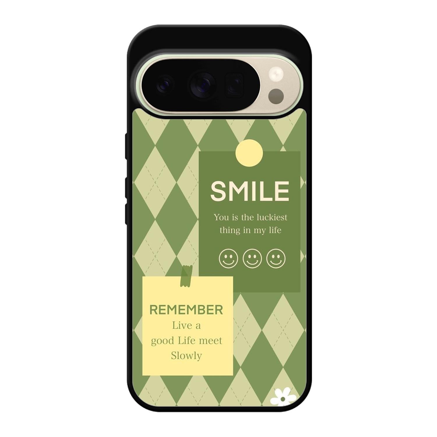 smile green FLN0072 Google Pixel 10 Pro XL Case